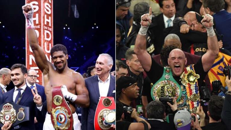 Anthony Joshua Tyson Fury