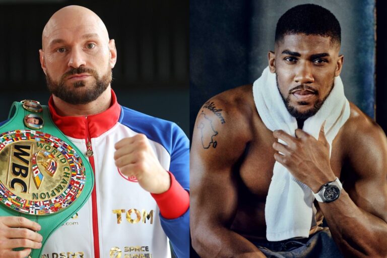 Anthony Joshua and Tyson Fury