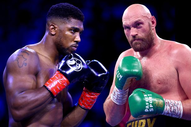 Anthony Joshua and Tyson Fury