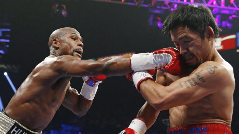 FLOYD MAYWEATHER MANNY PACQUIAO