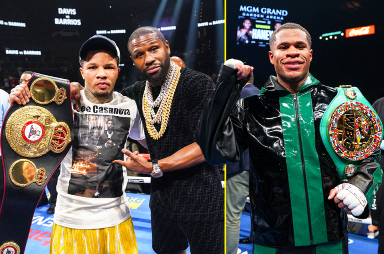 Floyd Mayweather Devin Haney Gervonta Davis