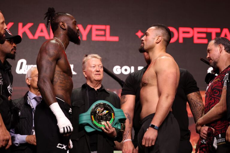 Joseph Parker Deontay Wilder