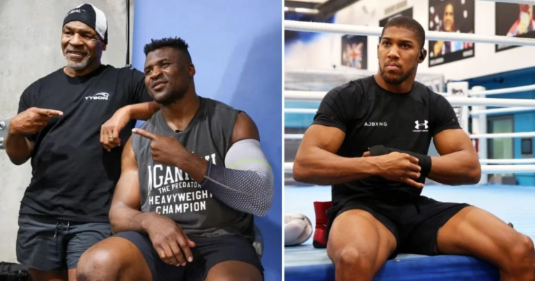 Mike Tyson Francis Ngannou Anthony Joshua