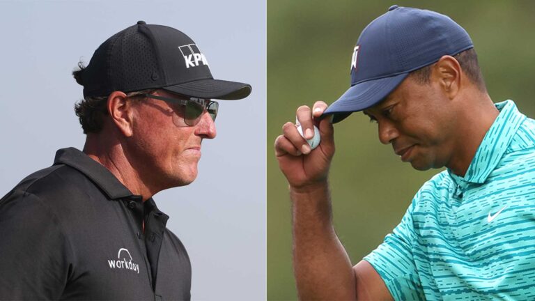 Phil Mickelson Tiger Woods