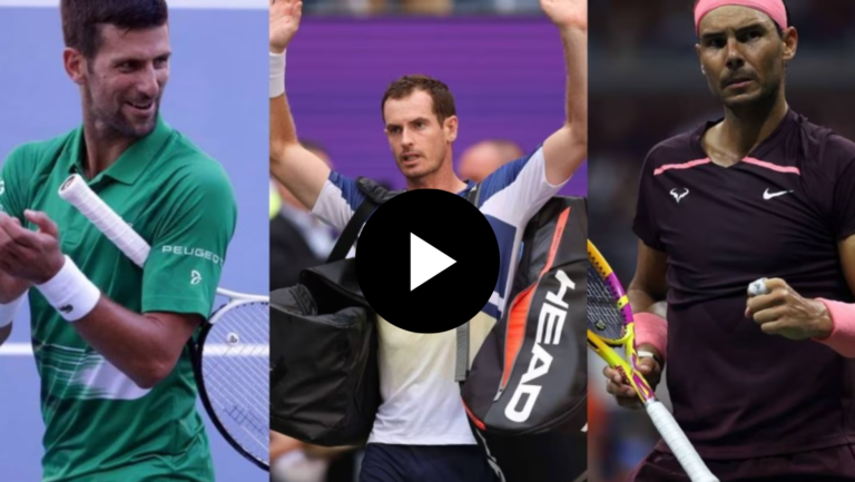 Andy Murray Novak Djokovic and Rafael Nadal