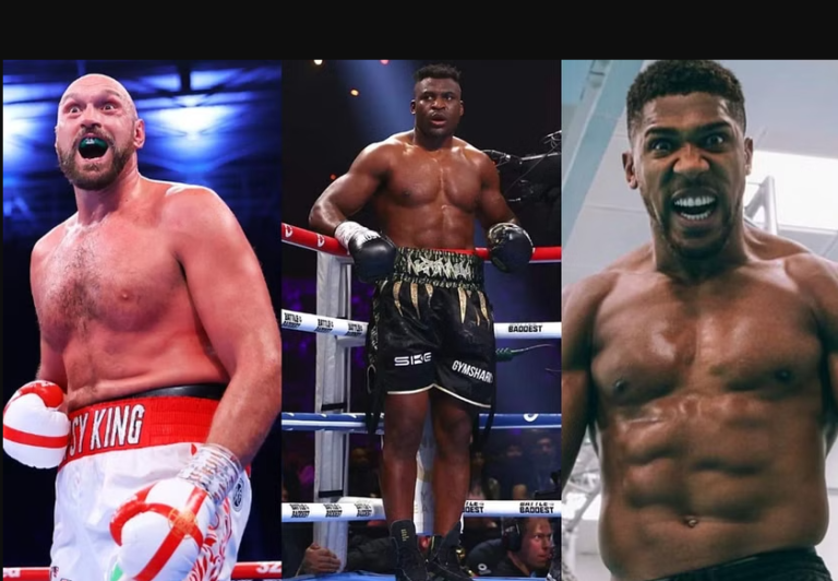 Anthony Joshua Tyson Fury Francis Ngannou