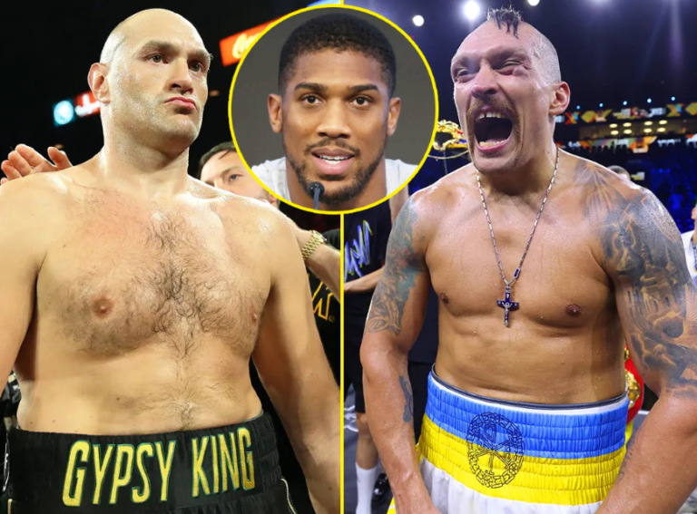 Anthony Joshua Tyson Fury Oleksandr Usyk