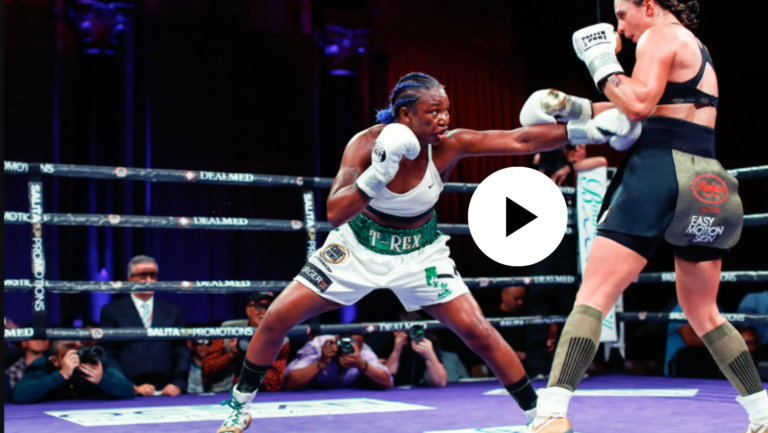 Claressa Shields Alycia Baumgardner and Cris Cyborg