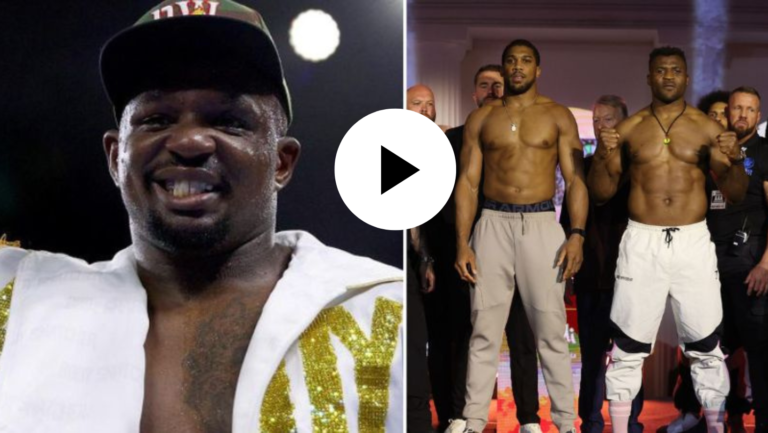 Dillian Whyte Francis Ngannou Anthony Joshua