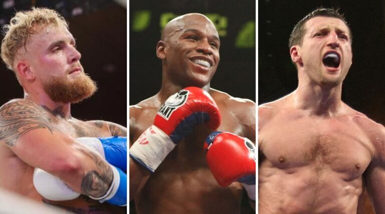 Floyd Mayweather Jake Paul Carl Froch