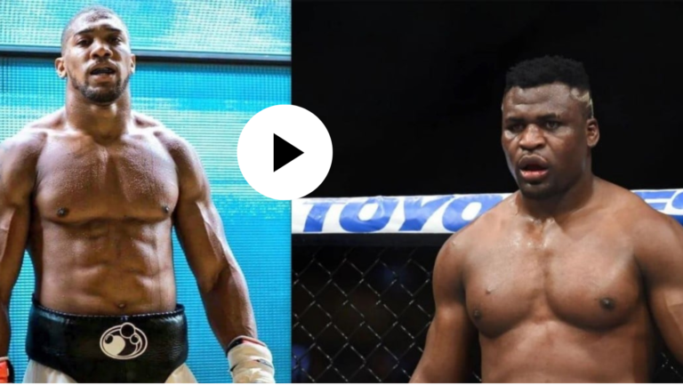 Francis Ngannou Anthony Joshua