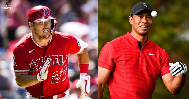 Mike Trout Tiger Woods