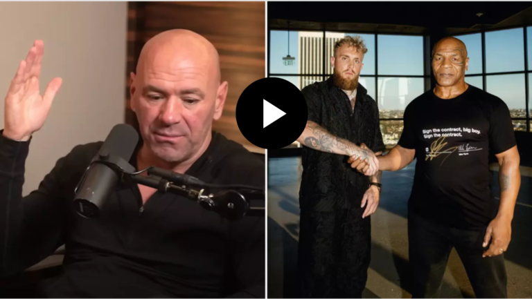 Mike Tyson Dana White Jake Paul