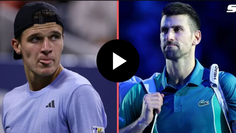 Novak Djokovic Jakub Mensik