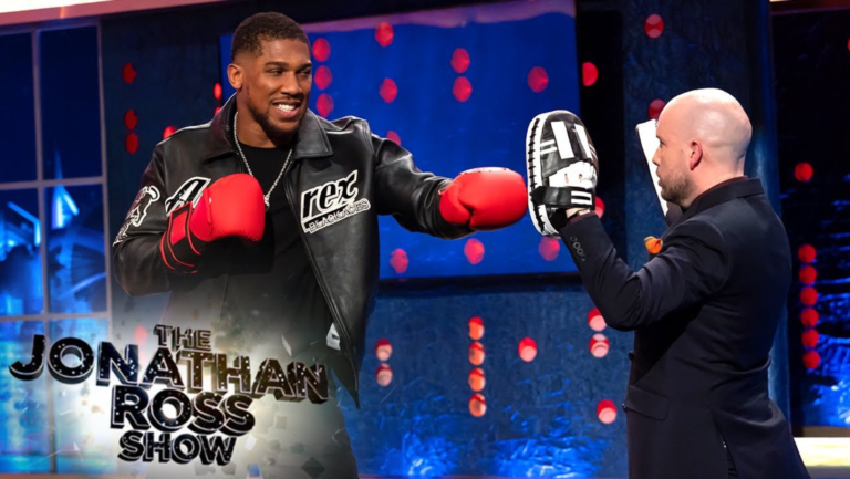 Anthony Joshua Tom Allen Jonathan Ross