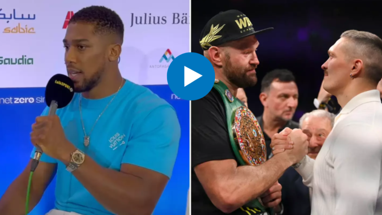 Anthony Joshua Tyson Fury vs Oleksandr Usyk