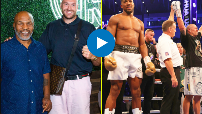 Anthony joshua Tyson Fury Mike Tyson vs Jake Paul