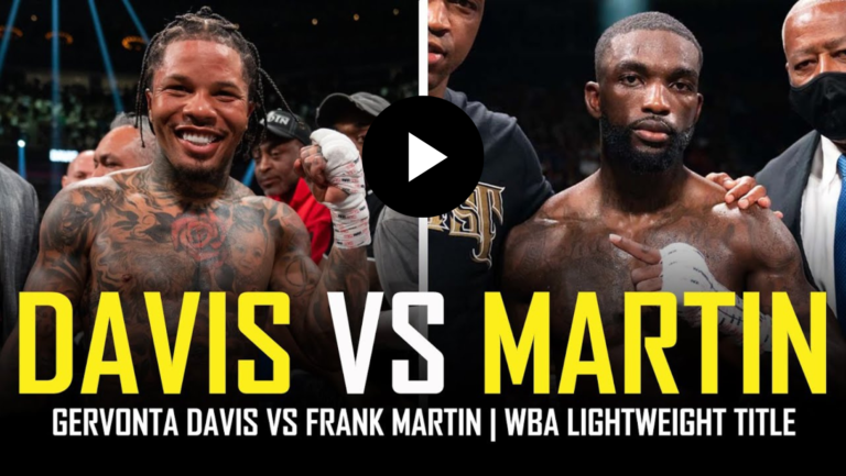 Gervonta Davis Frank Martin