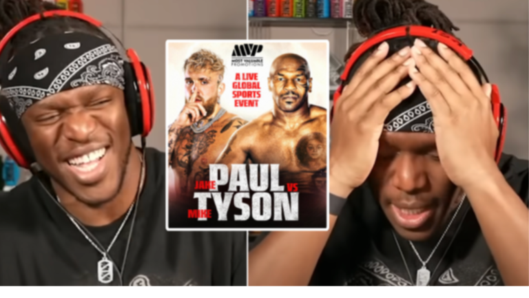 KSI Teases Mike Tyson