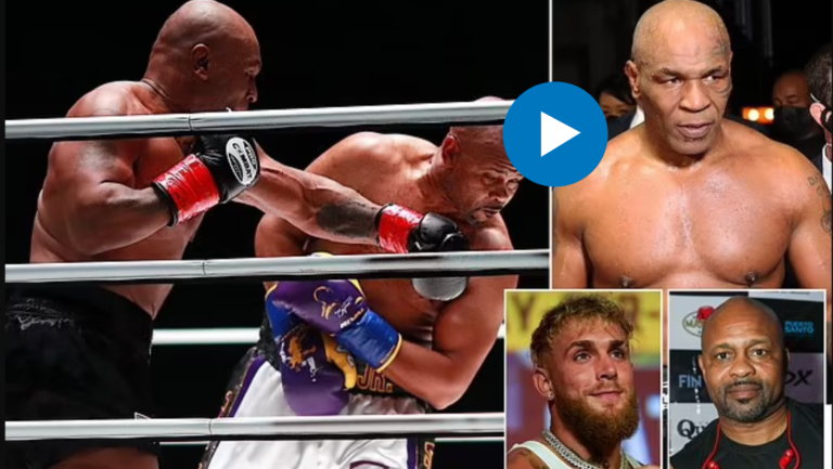 Roy Jones Jr Jake Paul Mike Tyson