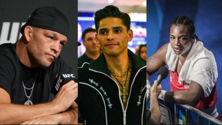 Ryan Garcia Nate Diaz and Claressa Shields Devin Haney