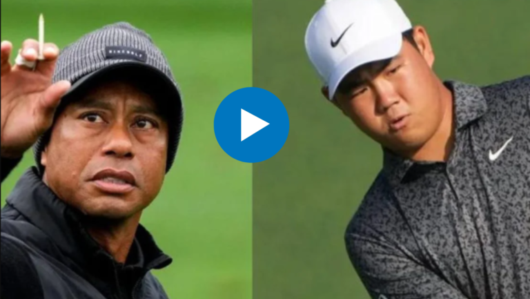 Tom Kim Tiger Woods