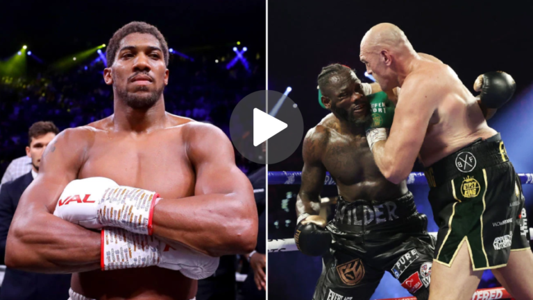 Deontay Wilder Anthony Joshua Tyson Fury