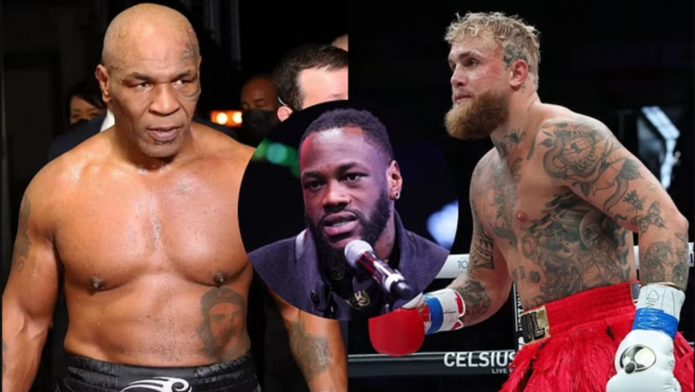 Deontay Wilder Mike Tyson Jake Paul