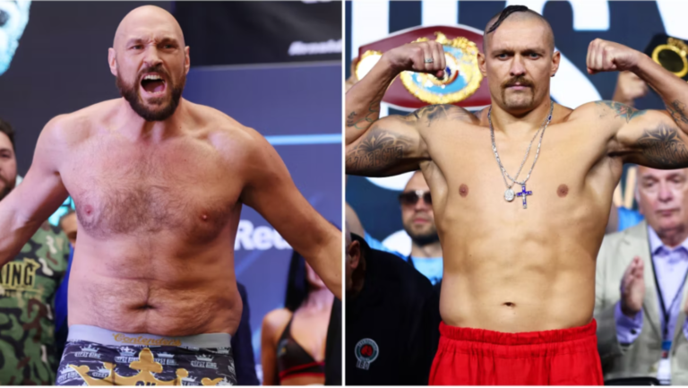 OLEKSANDR USYK TYSON FURY