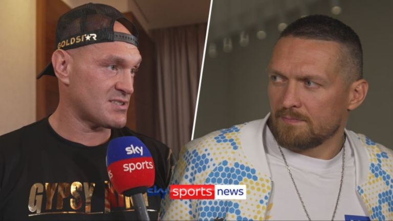 Oleksandr Usyk Tyson Fury