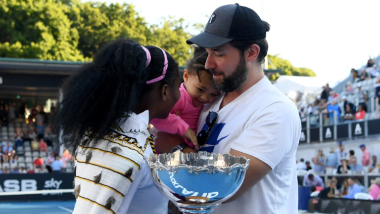 Serena Williams Alexis Ohanian Beams