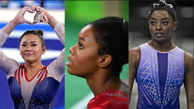 Simone Biles Suni Lee Gabby Douglas