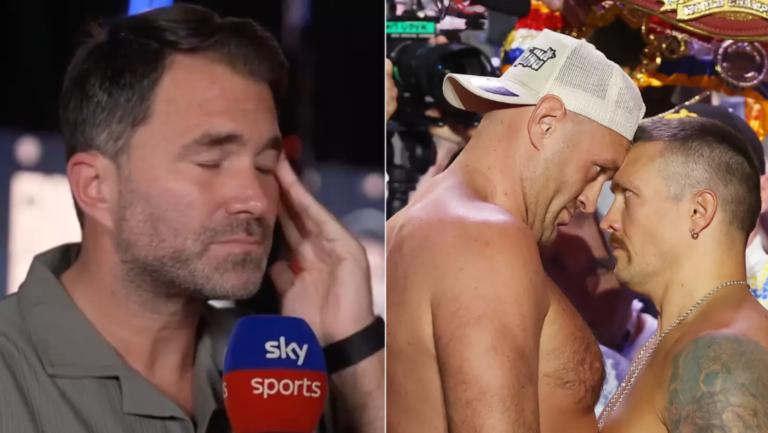 Eddie Hearn Usyk vs Fury